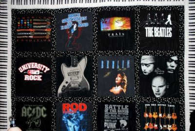 Rock Music Quilt