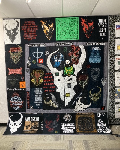 Demon Hunter quilt