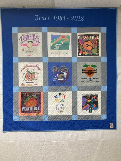Peachtree Road Race quilt