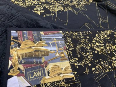 Vintage law fabric