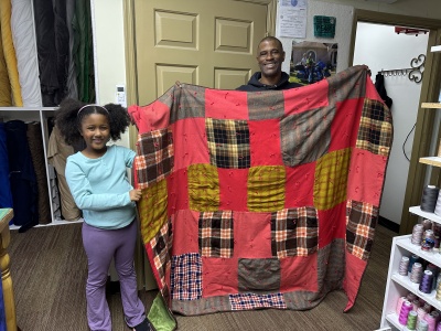 Completed Quilt Repair