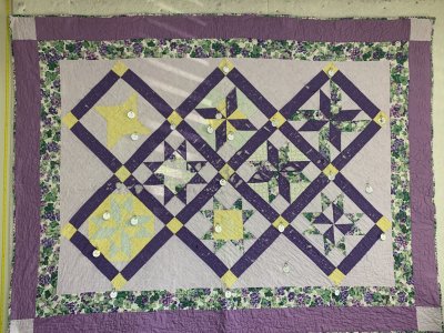 Quilt Repair Before