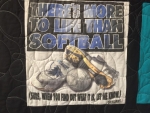 Softball Quilting