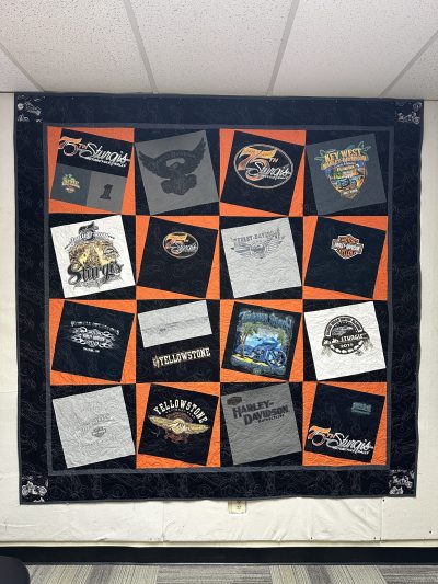 Wonky Motorcycle Quilt