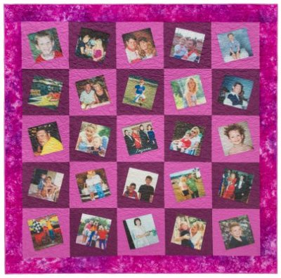 Wonky Photo Quilt