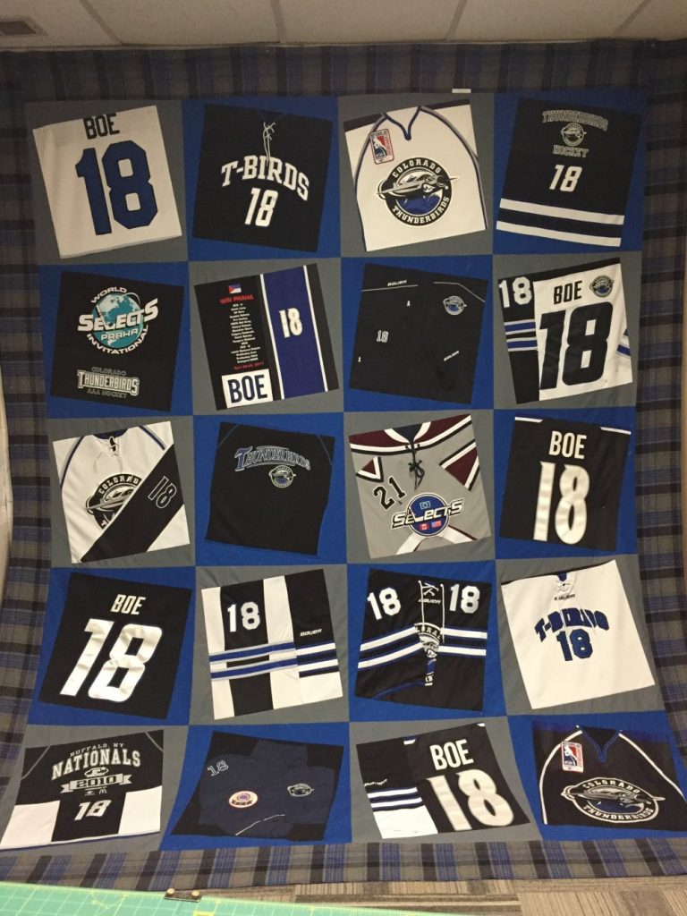 hockey quilt