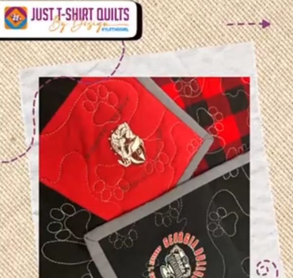 If you've made your own t-shirt quilt