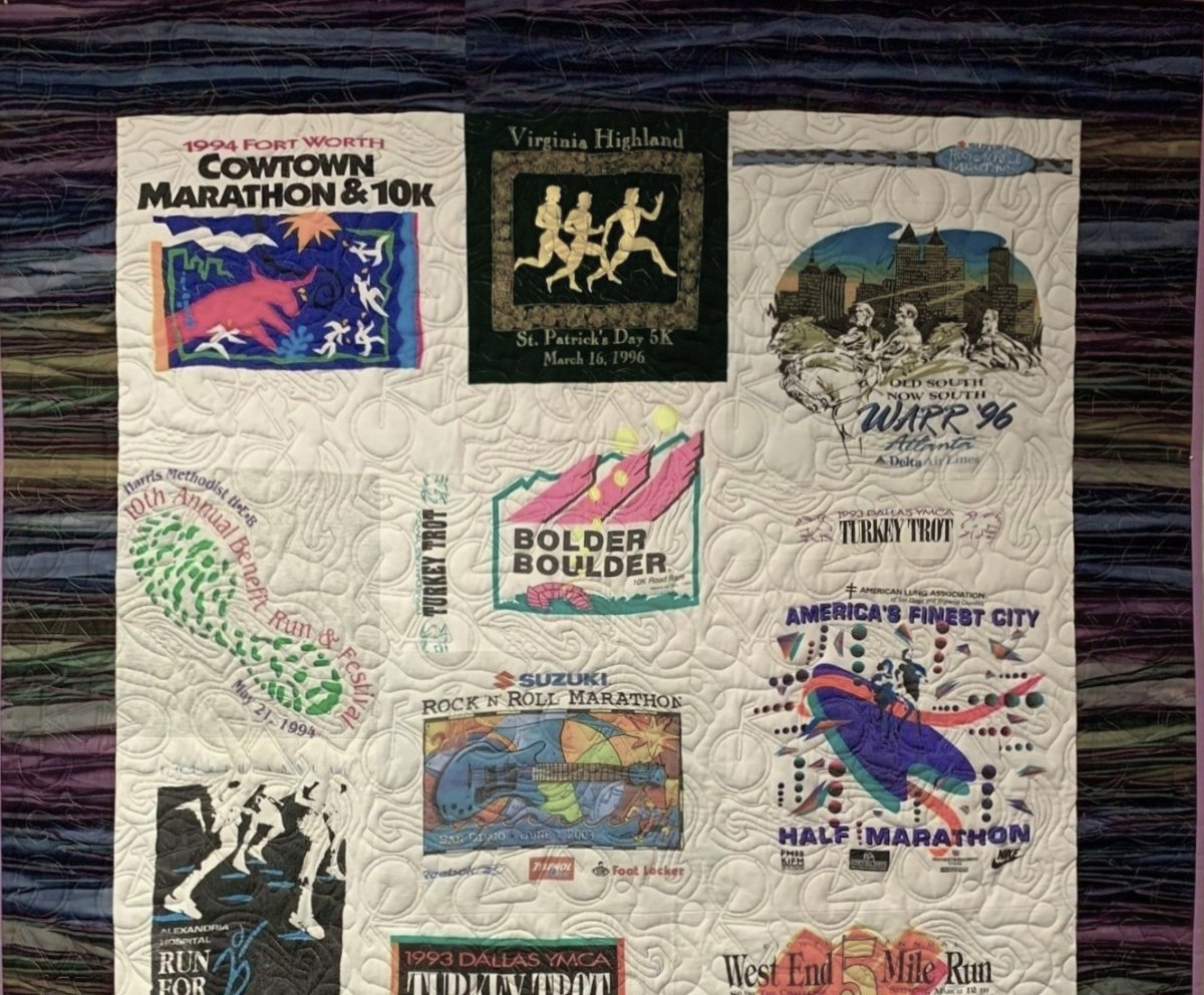 Marathon T-Shirt Quilt