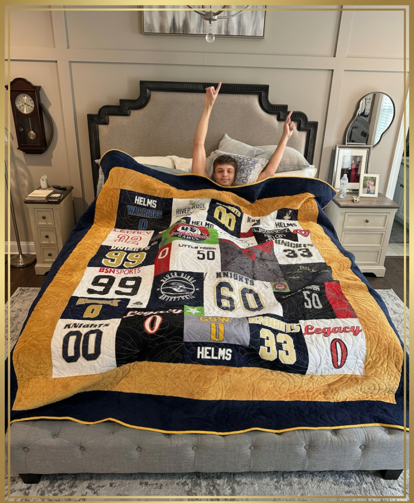 Who should make your t-shirt quilt ?