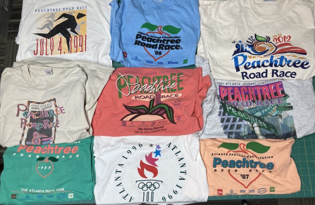 If you'd like to lay out Your T-Shirts for a Custom Quilt